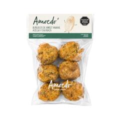 Buñuelos de Arroz Yamani, Acelga y Calabaza x 300g - Amoedo