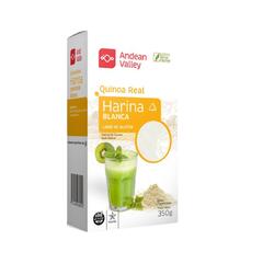 Harina de Quinoa Real Organica Blanca x 350g - Andean Valley