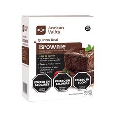 Premezcla en Polvo para Brownie con Quinoa Real x 270g - Andean Valley