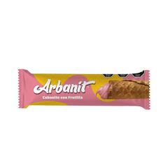 Cubanitos Rellenos de Pasta de Frutilla x 28g - Arbanit