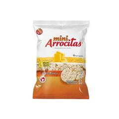 Mini Galletitas de Arroz Sabor Queso x 53g - Arrocitas