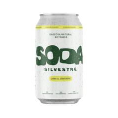 Soda Silvestre Sin Azucar sabor Lima y Jengibre x 354ml - Booch