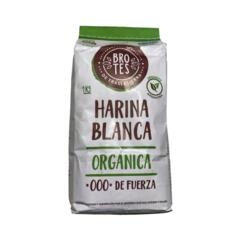 Harina Blanca 000 de Fuerza Organica x 1kg - Brotes