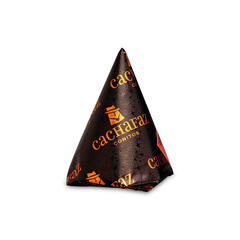 Conito de Chocolate Negro Relleno de Dulce de Leche x 38g - Cachafaz