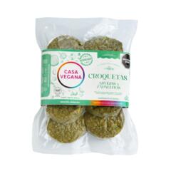 Croquetas Arvejas y Zapallitos x 300g - Casa Vegana