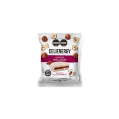 Alfajor de Avellana Blanco Relleno con Membrillo x 50g - Celienergy