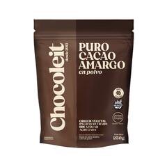 Puro Cacao Amargo en Polvo x 250g - Chocoleit