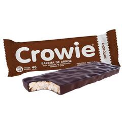 Barra de Arroz con Cobertura de Chocolate Negro x 12g - Crowie