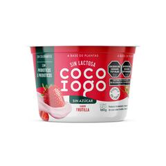 Yogurt a Base de Coco Frutilla Sin Azucar x 160g - Coco Iogo