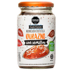 Mermelada de Durazno Con Semillas x 400g - Cuarto Creciente