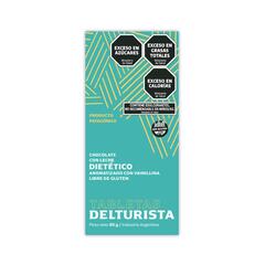 Tableta Chocolate con Leche Dietetico x 85g - Del Turista