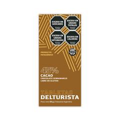 Tableta Chocolate Semiamargo 45% x 85g - Del Turista