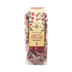 Fideos Integrales con Remolacha Fusilloni Rigatti x 400g - Doña Dominga