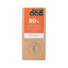 Tableta 80% puro Cacao sin Azucar agregada con Melena de Leon x 50g - Dr Cacao