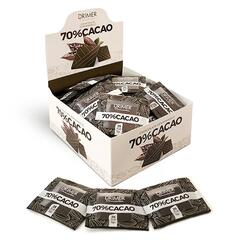 Display Tabletas de Chocolate 70% Cacao (40u) x 5g - Drimer