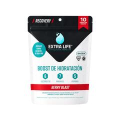 Boost de Hidratacion Berry Blast x 150g (10u) - Extra Life