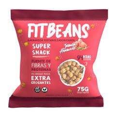 Garbanzos Tostados Sabor Jamon Ahumado x 75g - Fit Beans