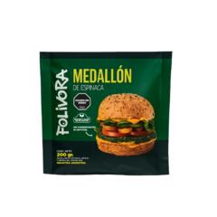 Medallon de Espinaca, Arvejas y Espirulina x 200g - Folivora
