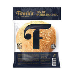 Pan de Hamburguesa con Sesamo x 55g - Franks