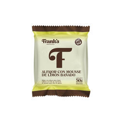 Alfajor Bañado Mousse de Limon x 40g - Franks