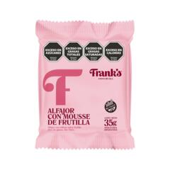 Alfajor con Mousse de Frutilla x 35g - Franks