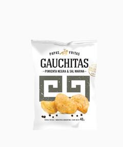 Papas Fritas Pimienta y Sal Marina x 40g - Gauchitas