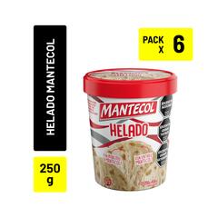 Bulto Helado de Crema sabor Mantecol (6u) x 250g - Mantecol
