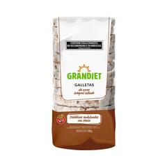 Galletas de Arroz Integral Inflado Dieteticas Endulzadas con Stevia x 100g - Grandiet