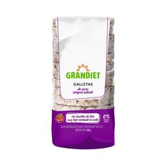 Galletas de Arroz Integral Inflado con Semillas de Chia x 100g - Grandiet