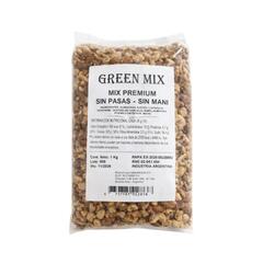Mix Premium sin Pasas sin Mani x 1k - Green Mix