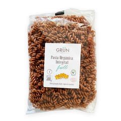 Pasta Organica Integral Fusilli x 500g - Grun