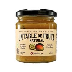 Untable de Fruta Natural Mango y Maracuya x 190g - Jumbalay