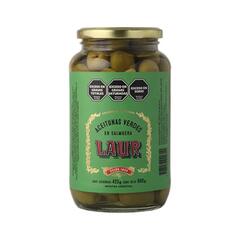 Aceitunas Verdes en Salmuera con Carozo x 660g - Laur