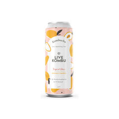 Kombucha Sabor Naranja Mango x 473ml - Live Kombu