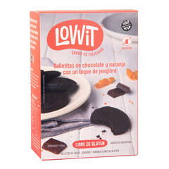Galletitas de Chocolate y Naranja con Jengibre x 180g - Lovvit