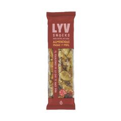 Barra de Almendras, Pasas y Miel x 30gr - Lyv Snacks 