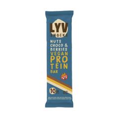 Barra Proteica con Nuts, Choco & Berries x 43g - Lyv Snacks 
