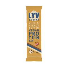 Barra Proteica con Nuts, Peanut & Butter x 43g - Lyv Snacks 