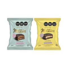 Alfajor Proteico mixto sabor Limon y Marroc x 60g (12u x caj) - Meltaim