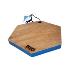Tabla Hexagonal Azul - Mijo