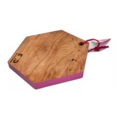 Tabla Hexagonal Fucsia - Mijo