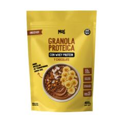 Granola Proteica con Whey Protein sabor Chocolate x 400g - Mole