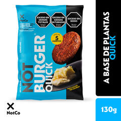 Not Burger Quick Flowpack 2u x 65g - NotCo