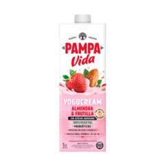 Yogucream Bebida de Almendra & Frutilla Sin Azucar x 1l - Pampa Vida