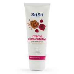 Crema Extra Nutritiva para Manos con Rosa y Almendras x 100g - Sri Sri