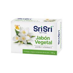 Jabon Vegetal Jazmin y Vitamina E x 100g - Sri Sri