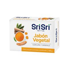 Jabon Vegetal Curcuma y Sandalo x 100g - Sri Sri