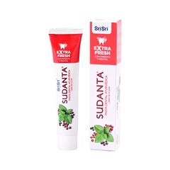 Pasta Dental Ayurvedica en Gel Extra Fresh x 200g - Sudanta