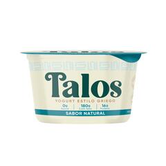 Yogurt Estilo Griego sabor Natural x 180g - Talos