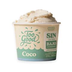 Helado sabor Coco Vegano x 210g - Too Good